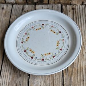 Denby Avignon 9"‎ Dinner Elegant Floral Patterned Dinner Plate Vintage 1970s